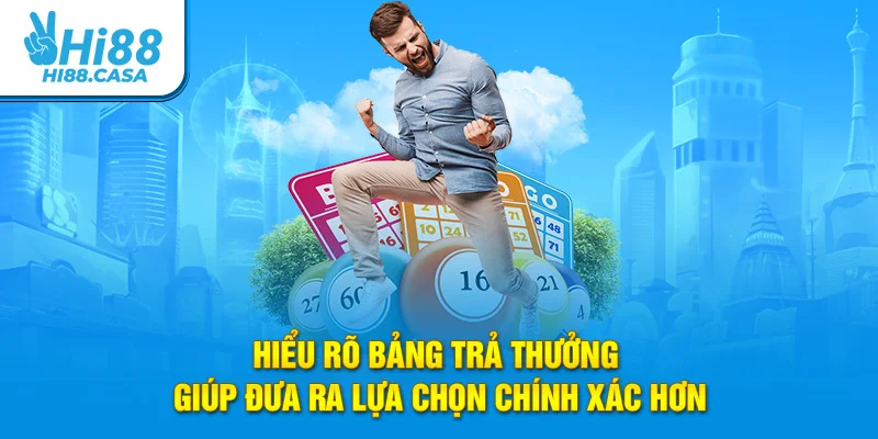 Hiểu rõ bảng trả thưởng giúp đưa ra lựa chọn chính xác hơn