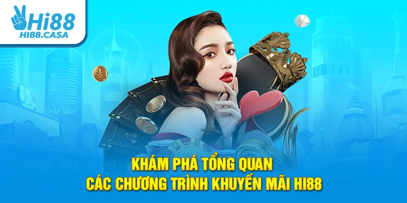 Khám phá tổng quan các chương trình khuyến mãi Hi88