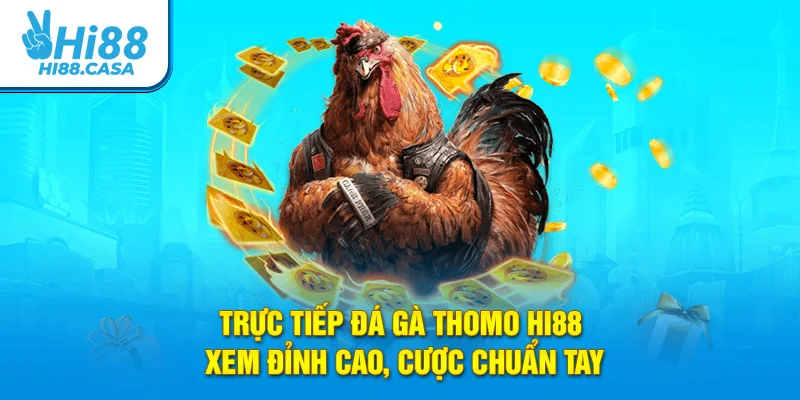 Trực Tiếp Đá Gà Thomo Hi88 - Xem Đỉnh Cao, Cược Chuẩn Tay